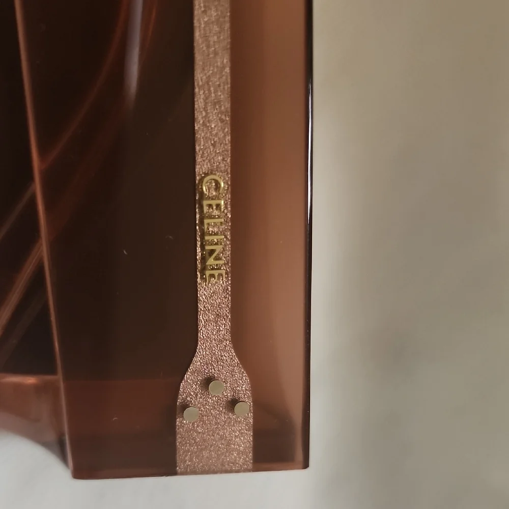 CELINE *AUTHENTIC  Flat Top Square Sunglasses - Picture 5 of 11